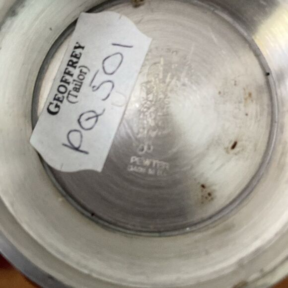 The Highland Quaich Scottish Piper Pewter Bowl - Picture 8 of 11